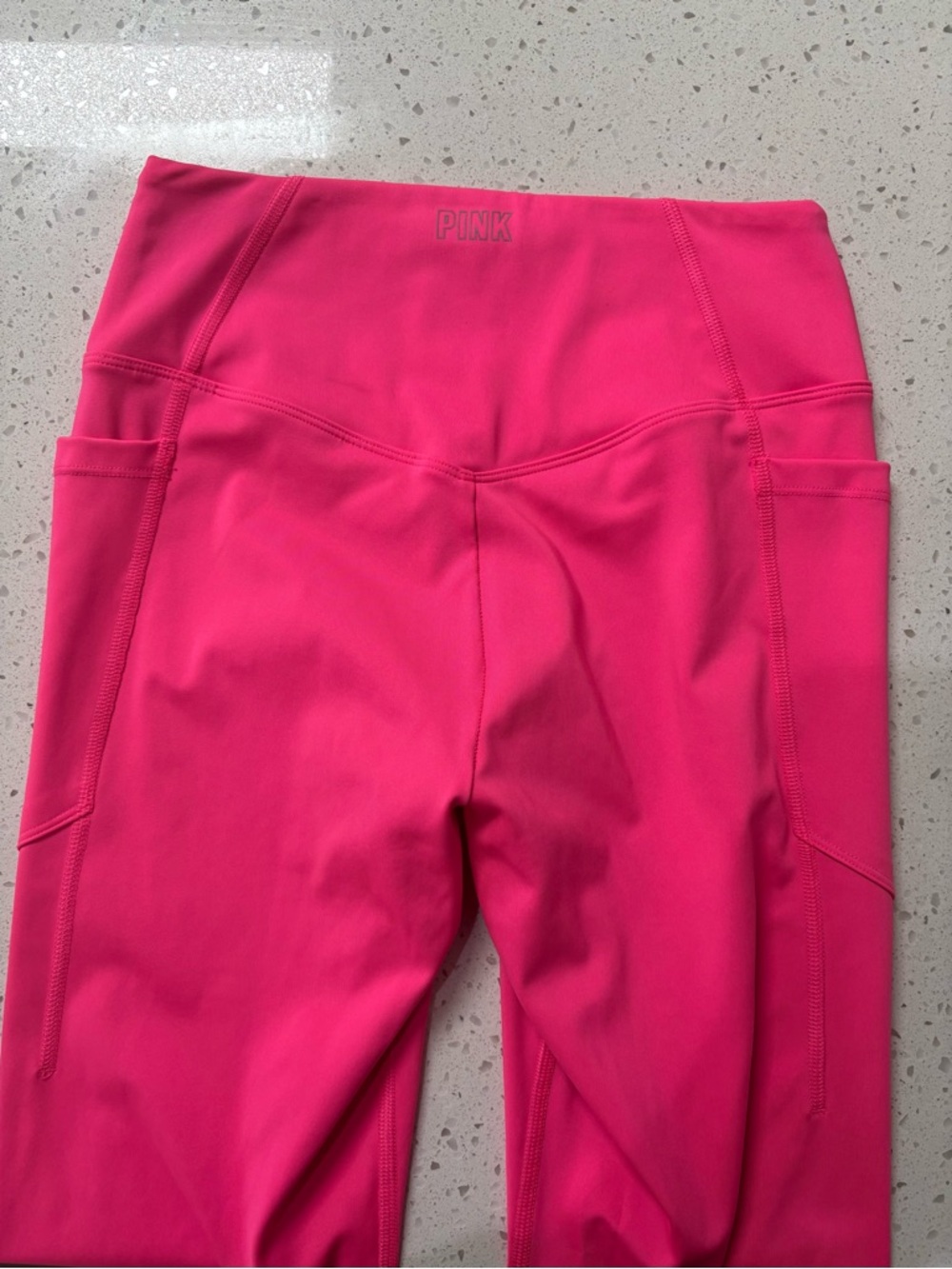 Victoria’s Secret Neon Pink Leggings - Picture 4 of 6